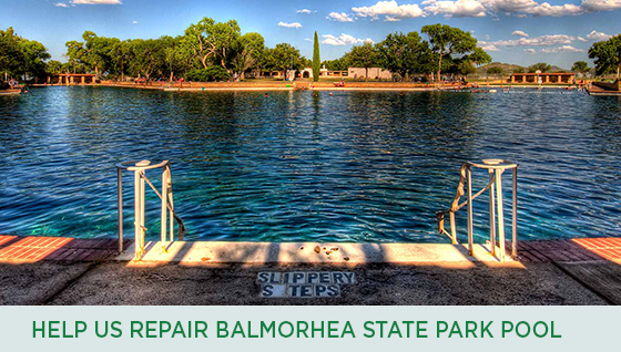 Story #3: Help us repair Balmorhea State Park Pool
