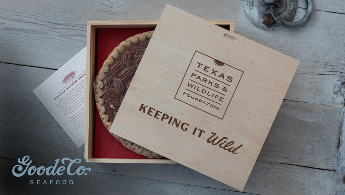 Story #3: TPWF and Goode Co. Introduce a Pecan Pie with a Purpose