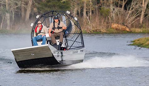 New Airboats for Texas Game Wardens