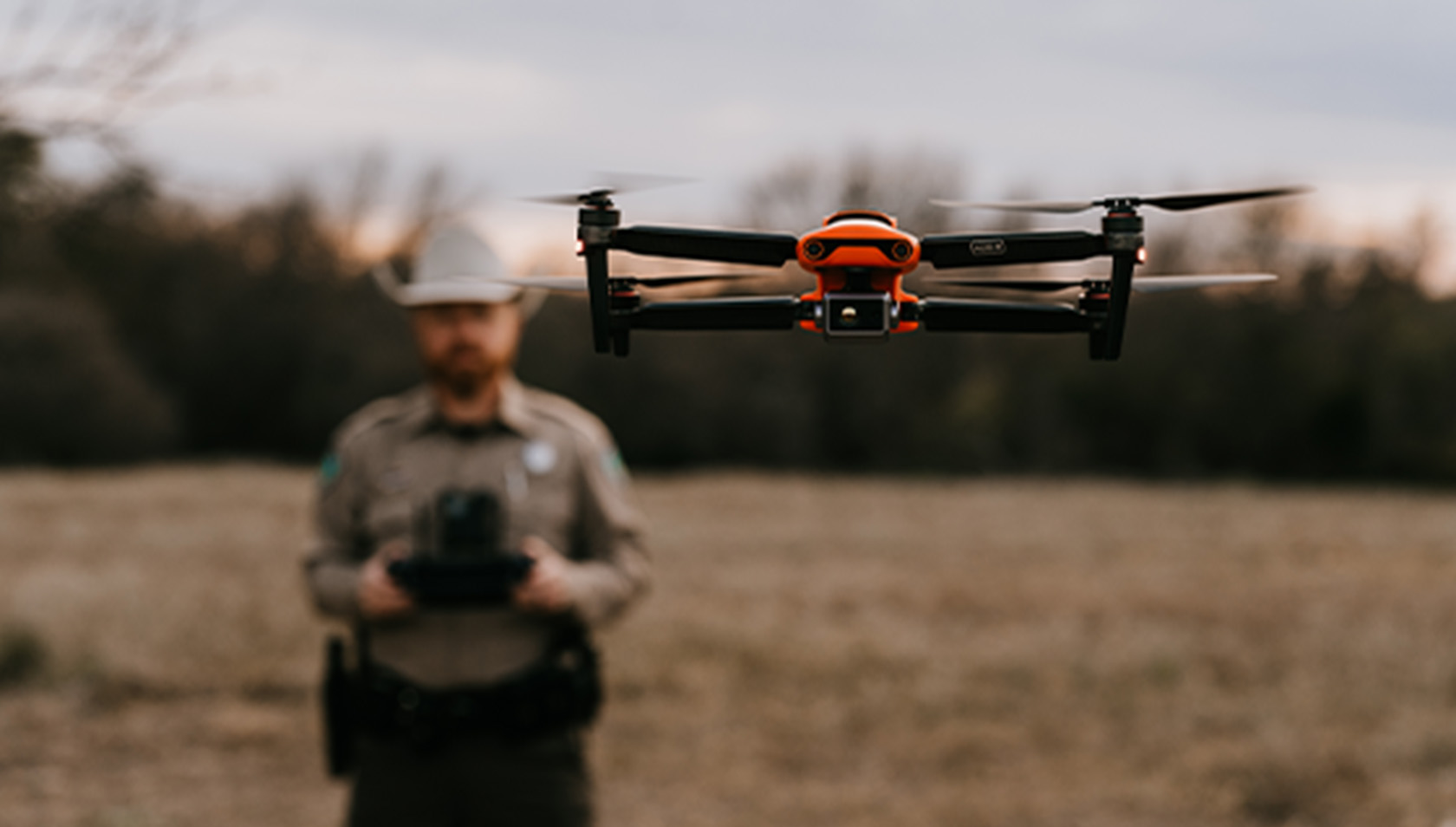 Story #1: Game Warden Michael Hummert with Drone