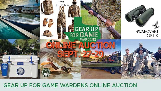 Story #2: Gear Up for Game Wardens Online Auction Sept. 27-29