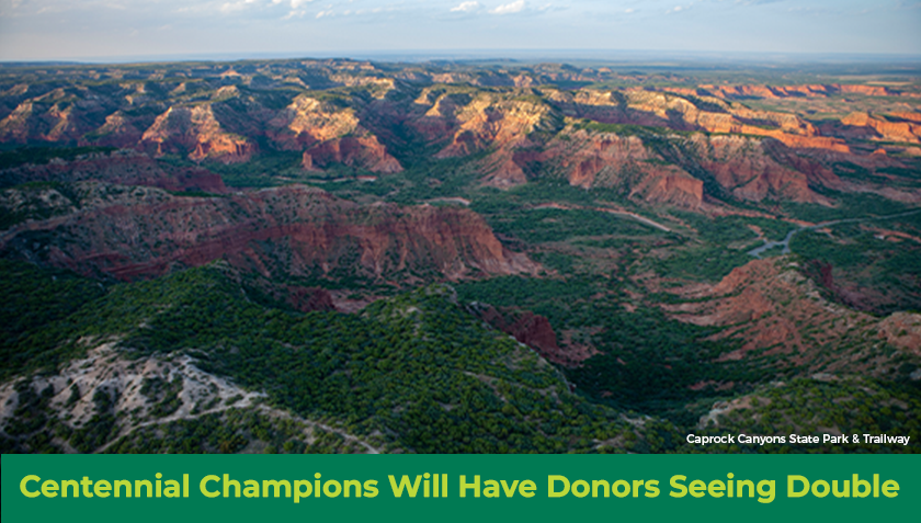 Story #2: Centennial Champions Will Have Donors Seeing Double!