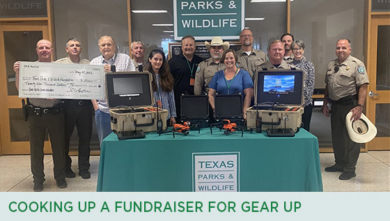 Story #2: Cooking up a Fundraiser for Gear Up for Game Wardens