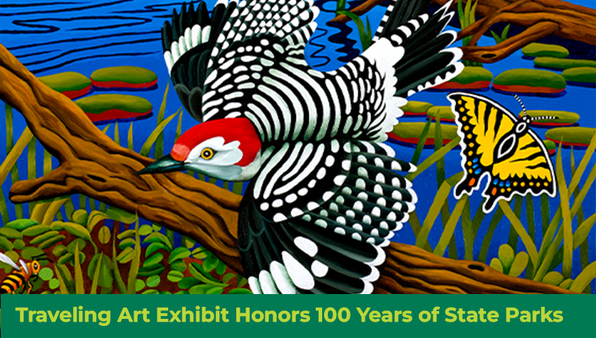 Story #3: Traveling Art Exhibit Honors 100 Years of Texas State Parks